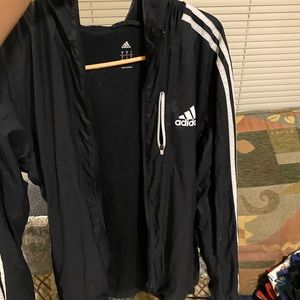 Adidas rain jacket no string